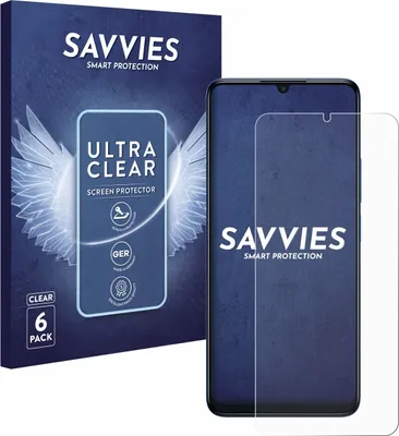 Produktbild von 6x Für TCL 505 Schutzfolie Savvies Displayschutz Display Schutz Folie Klar Transparent