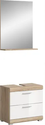 Produktbild von xonox.home Badkombination Lambada Sonoma Eiche hell B/H/T: 60x191x37cm