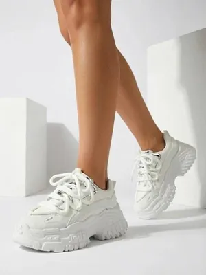 Produktbild von Damen Stoff-Sneakers cm Weiß, leichte Freizeitschuhe, Größe 38
