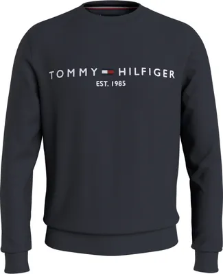 Produktbild von Tommy Hilfiger Logo Sweater Blau - Große M