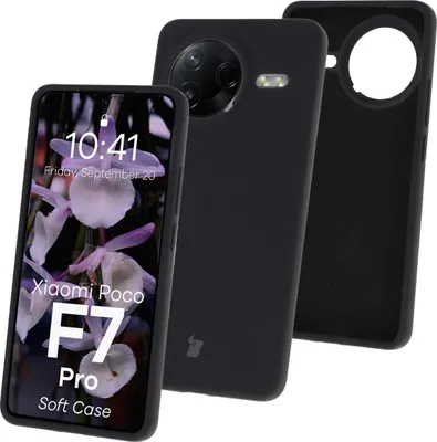 Produktbild von Bizon Soft Case Xiaomi POCO F7 Pro schwarz