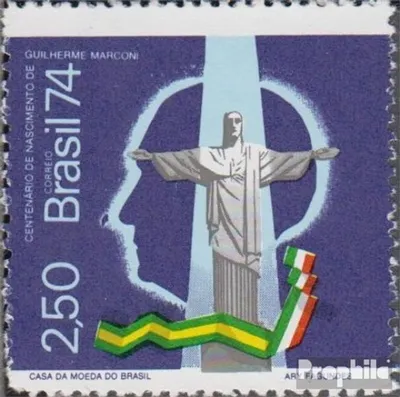 Produktbild von Briefmarken Brasilien 1974 Mi 1430 (kompl.Ausg.) postfrisch Guglielmo