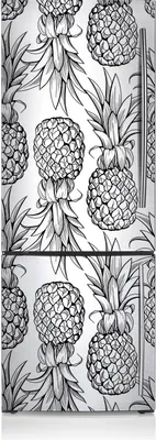Produktbild von Kühlschrankmagnete Kühlschrank Magnetfolie Magnete Küche 60x180 cm - Ananas
