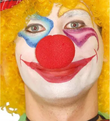 Produktbild von Clownsnase Schaumstoff Clown Rot 5cm