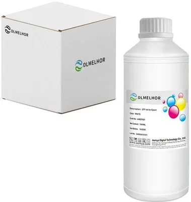 Productafbeelding van Elzusha - 1000 ml DTF Inktnavulling voor Inkjetprinters, Wit
