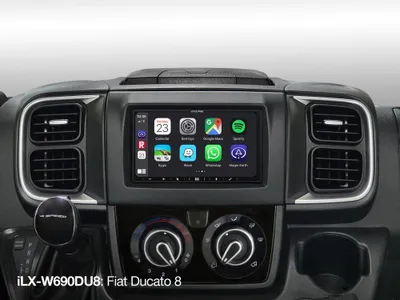 Produktbild von Alpine iLX-W690DU | Autoradio 7-ZOLL-TOUCHSCREEEN FÜR FIAT DUCATO 3, CITROËN JUMPER 2 UND PEUGEOT BOXER 2