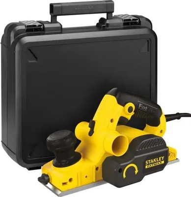 Image de Rabot électrique STANLEY FATMAX, 750W, Largeur de rabotage 82 mm, Profondeur de coupe 2 mm, FME630K-QS
