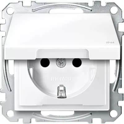 Immagine prodotto di Merten MEG2414-0319 Presa di corrente tipo F Bianco (MEG2414-0319)