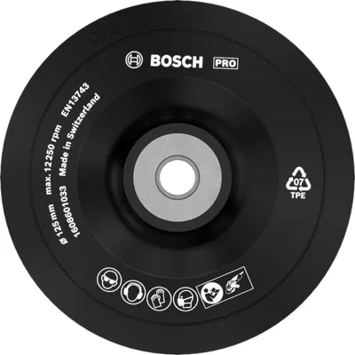 Produktbild von PRO Stützteller weich, 125 mm, M14
