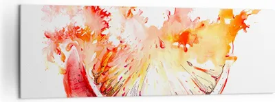 Produktbild von Bild auf Leinwand - Leinwandbild - Orange Obst Sommer - 160x50cm - Wand Bild - Wanddeko - Leinwanddruck - Bilder - Kunstdruck - Wanddekoration - Leinwand bilder - Wandkunst - AB160x50-3049