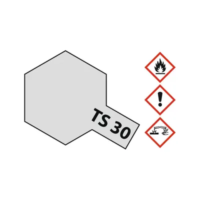 Produktbild von Tamiya 85030 - Acryl Spray Farbe - - Ts-30 Metallic Silber Glänzend