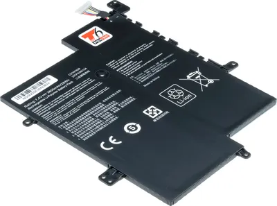 Obrázek produktu pro Baterie T6 Power pro Asus X207NA, Li-Poly, 7,4 V, 3800 mAh (28 Wh), černá