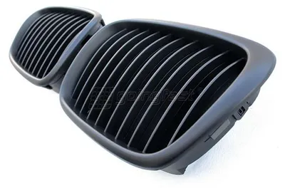 Image de Grille de radiateur noir pour BMW Série 5 (E39), modèles 1995-2003