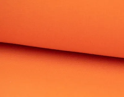 Produktbild von Sweatstoff Meterware Bio Soft dünn uni Orange 1,5m