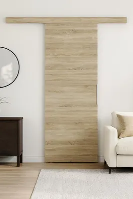 Zdjęcie produktu dla Drzwi przesuwne EKO-1 | Dąb Sonoma | Z samodomykaczem | 106x205 cm