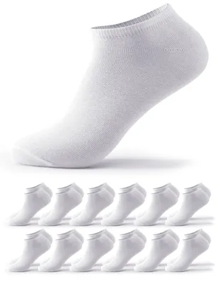 Produktbild von Herren- und Damen-Sneakersocken – Set mit 6 oder 12 Paar