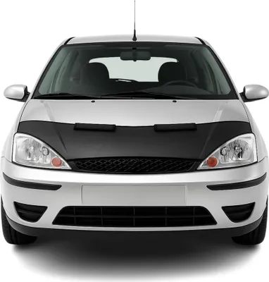 Produktbild von Haubenbra Steinschlagschutz Bonnet Bra für Ford Focus 1997-2004 Schwarz Halb