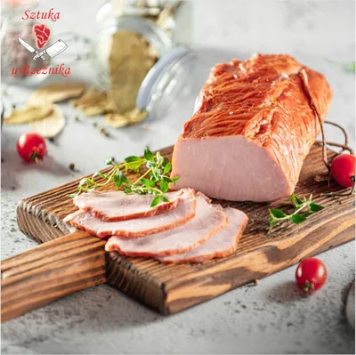 Zdjęcie produktu dla Polędwica sopocka wędzona parzona około 0,8 kg
