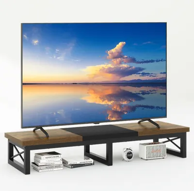 Obrázek produktu pro Televizní stolek 114cm TV do 60 palců obývací pokoj rustikální hnědý