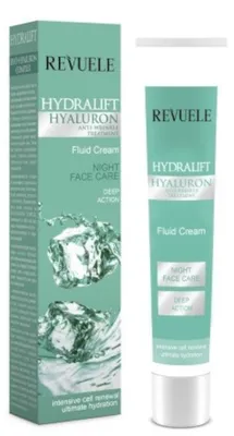 Image de Crème de nuit Revuele à l'acide hyaluronique, 50 ml