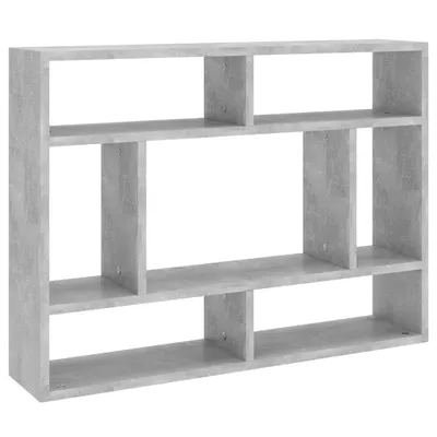 Immagine prodotto di vidaXL Scaffale a muro grigio cemento 75x16x55 cm materiale a base di legno