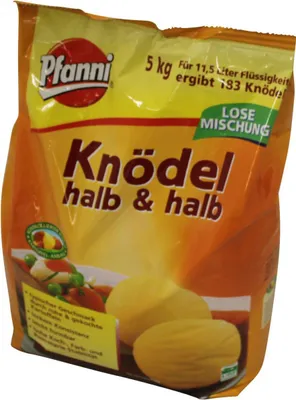 Produktbild von Pfanni Knödel 1/2 + 1/2 5kg