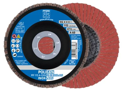 Zdjęcie produktu dla PFERD 67656115, 11,5 cm, 2,22 cm, 13300 RPM, 60 g, 10 szt.