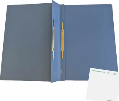 Produktbild von ELBA Doppelhefter, DIN A4, Blau (1Stk) + usy Block