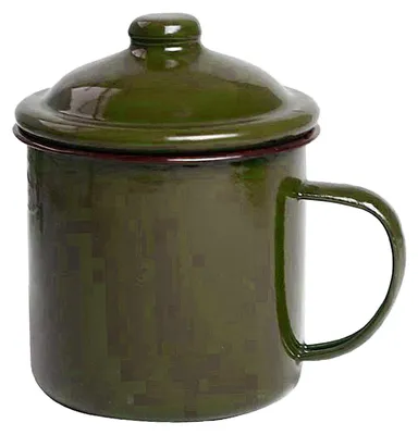 Produktbild von 360/500/660 ml Milchbecher, rostfrei, gesund, umweltfreundlich, Retro-Wasserbecher mit Deckel, 8 cm Durchmesser