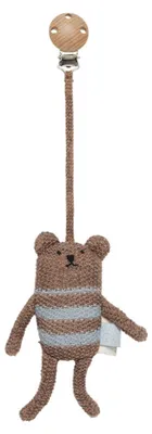 Obrázek produktu pro OYOY Mini Bella Bear Pram Toy Clip hračka na kočárek s klipem z bavlny závěsný medvídek pro miminko 3+ M107611