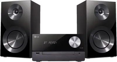 Obrázek produktu pro LG CM2460, Domácí mikro audio systém, Černá, 100 W, 2-way, Svorky, 6 ohm