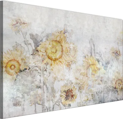 Image de LUMASOUL Tableau sur toile, motif nature, tableaux muraux cadre bois, Tableau Mural pour Salon & Chambre, 90x60 cm industriel