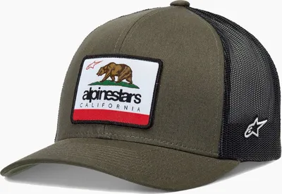 Immagine prodotto di Cappellino Alpinestars Cali 2.0, verde militare, taglia unica