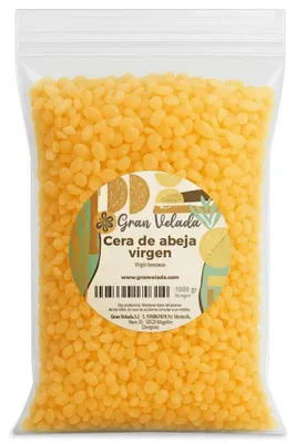 Produktbild von Gran Velada - Reines Bienenwachs für Kerzen, roh und ungefiltert 1 kg