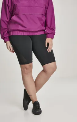 Produktbild von Urban Classics TB2638 | Ladies Tech Mesh Cycle Shorts XS bis 5XL - Farbe: Black - Größe: M