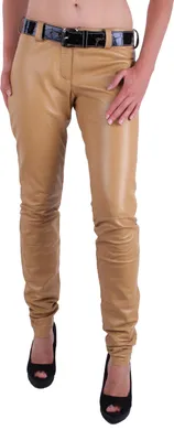 Produktbild von Dolce & Gabbana D&G Lederhose Hose Skinny Leder Gr. 34 - 40