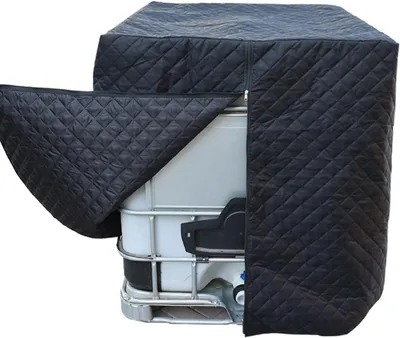 Produktbild von IBC Container Abdeckung 120x100x116 cm, 1000 l, wasserdicht, UV-Schutz, für Wassertank