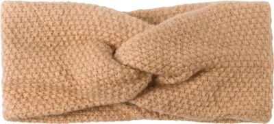 Produktbild von styleBREAKER Damen Strick Stirnband mit Reiskorn Strickmuster und Twist Knoten, warmes Winter Haarband, Headband 04026064