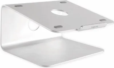 Produktbild von LogiLink AA0104, Laptop-Ständer, Silber, Aluminium, 27,9 cm (11"), 43,2 cm (17"), 360°