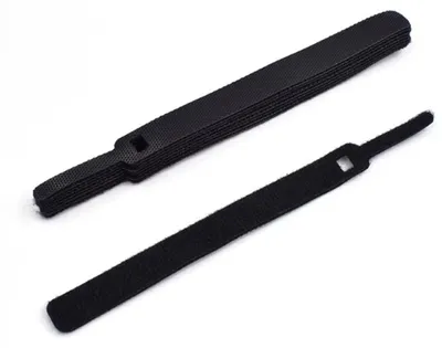 Immagine prodotto di Go Go Gadget – Fascette stringitubo – Chiusure a strappo – Organizzatore per cavi – Riutilizzabile – 14 cm – Nero