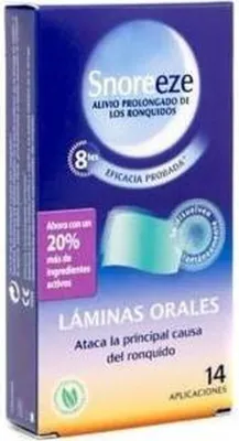 Immagine prodotto di Teva Pharma Snoreeze Lame Orali Russare 14 pz