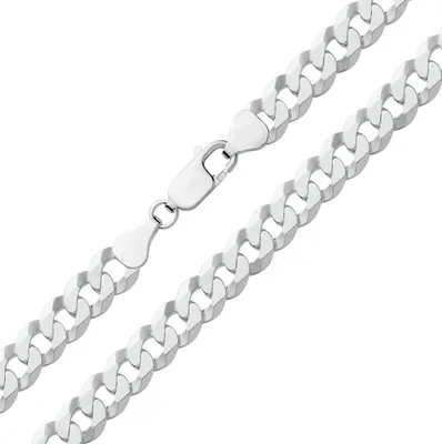 Produktbild von 925 Sterling Silber Herren/Damen - Panzer Kette - 56cm*8mm; TRS24731L22