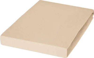Produktbild von Janine Design Elastic-Jersey Spannbetttuch ELASTIC-JERSEY 5002 Farbe naturell Größe 100x200 cm
