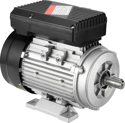 Zdjęcie produktu dla Silnik elektryczny SucceBuy, silnik sprężarki powietrza, jednofazowy, 5,45 A, 220-240 V, 0,75 kW, 1400 obr/min, rama 80 B3, wał wielowypustowy 19 mm, obroty w prawo/lewo do maszyn rolniczych i urządzeń ogólnych