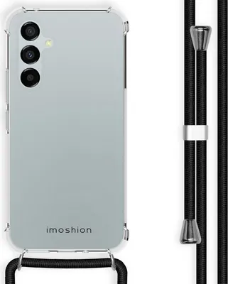 Image de imoshion Coque arrière transparente avec cordon pour Samsung Galaxy A54 (5G) - Noir