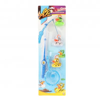 Immagine prodotto di gioco di pesca blu 35 cm
