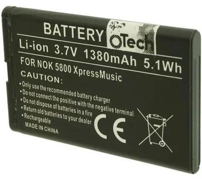 Produktbild von Batterie kompatibel mit NOKIA 5230 - Otech