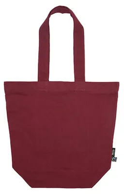 Immagine prodotto di Neutral O90053 | Borsa Panama con cerniera Shopping Bag - Colore: Bordeaux - Dimensioni: 38 x 42 cm