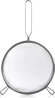 Produktbild von Orion | Küchensieb - Silber - 24,5 Cm Durchmesser - Edelstahl - Praktische Griffe