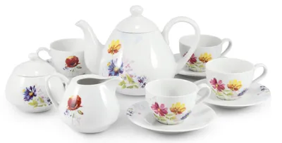 Produktbild von Leander Teeservice, Porzellan, Meadow Thumb, Leander, 11 d